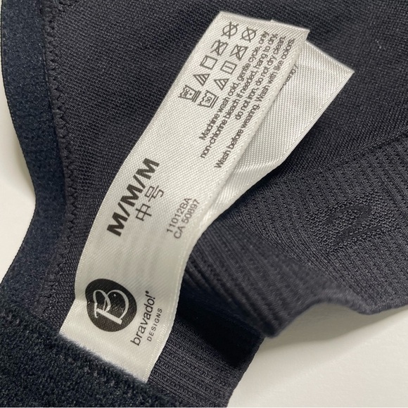 BRAVADO DESIGNS Maternity Everyday Muse Wireless 11012BA SIZE M Black Bra NWOT - Picture 7 of 11